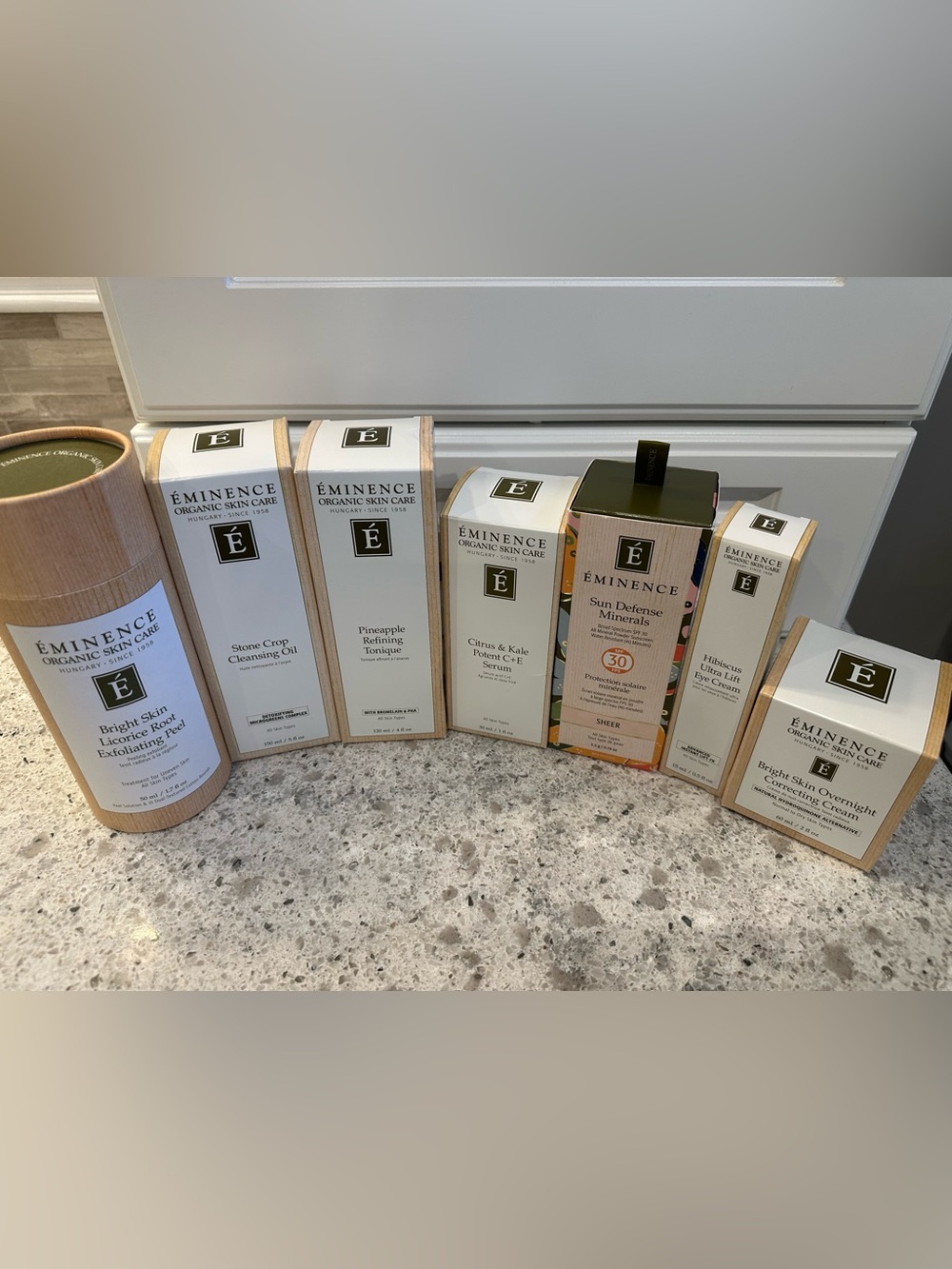 Éminence Organic Skin Care 7 piece Lot